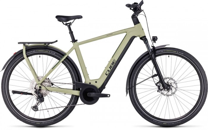 Cube Kathmandu Hybrid SLX 750 Pedelec E-Bike Trekking Fahrrad olive grün 2024 