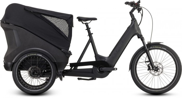Cube Trike Hybrid Cargo 750 24'' / 20'' Pedelec E-Bike Dreirad Lastenrad grau 2024 