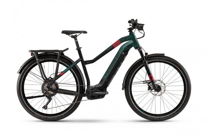 Haibike Sduro Trekking 8.0 Damen Pedelec E-Bike Fahrrad schwarz/grün 2020 