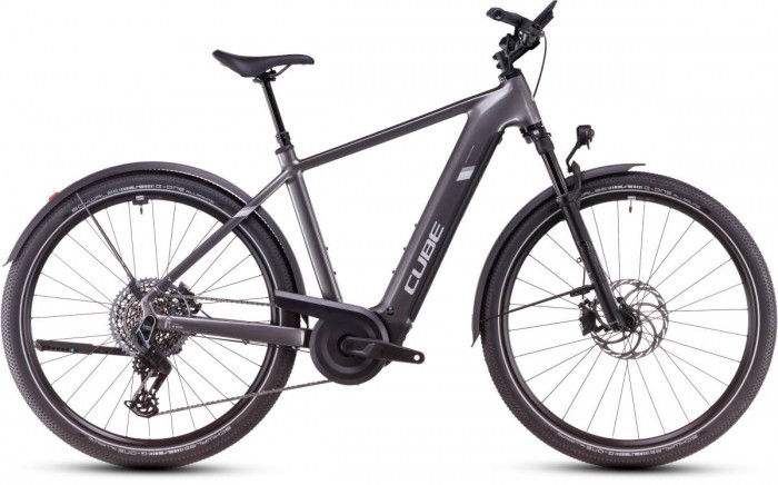 Cube Nuride Hybrid SLT 800 Allroad 29'' E-Bike MTB Pedelec grau 2025 