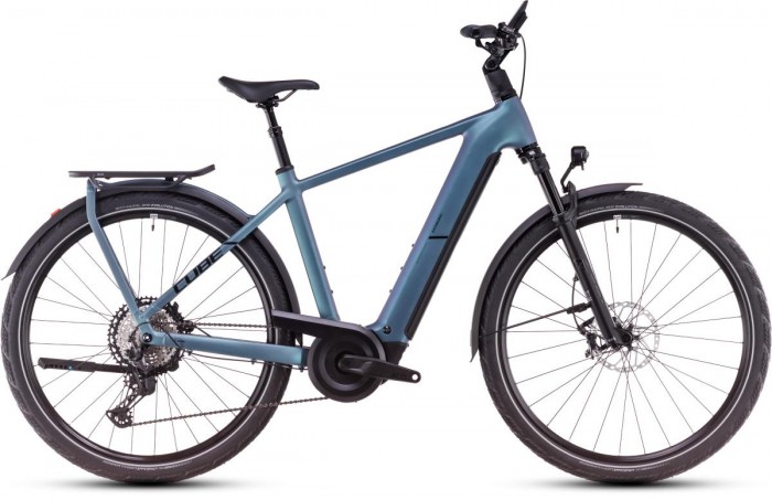Cube Kathmandu Hybrid SLX 800 E-Bike Trekking Pedelec smaragdgrey blau 2025 