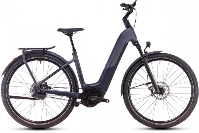 Cube Kathmandu Hybrid Comfort SLX 800 Easy Entry E-Bike Trekking Pedelec nightsky grau 2025 