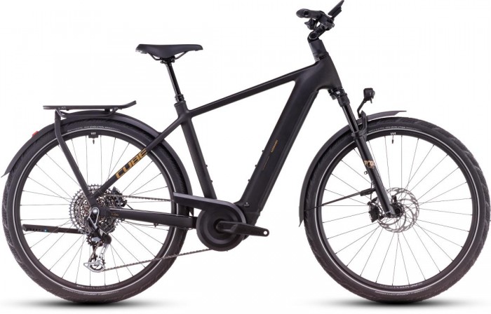Cube Kathmandu Hybrid SLT 800 E-Bike Trekking Pedelec golddust schwarz 2025 