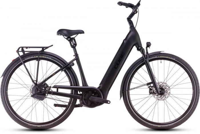 Cube Supreme Hybrid Deluxe SLT 625 Easy Entry E-Bike Trekking Pedelec golddust schwarz 2025 