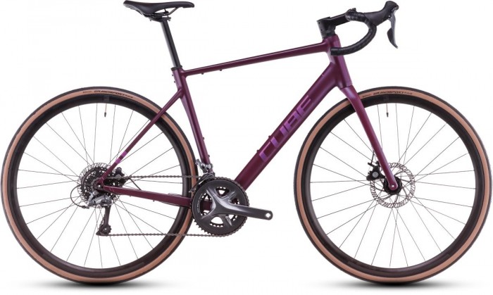 Cube Attain Pro Rennrad lila 2025 