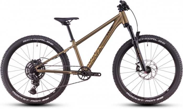 Cube Reaction 240 Pro TM 24'' Kinder Fahrrad goldenlime grün 2026 