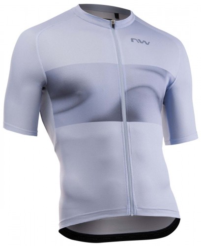 Northwave Force Evo Gravel / Rennrad Fahrradtrikot kurz ice grau 2026 