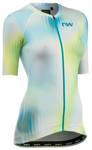 Northwave Blade Damen Gravel / Rennrad Fahrradtrikot kurz grün/grün 2026 