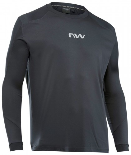 Northwave Sharp Winter Fahrradtrikot lang schwarz 2027 
