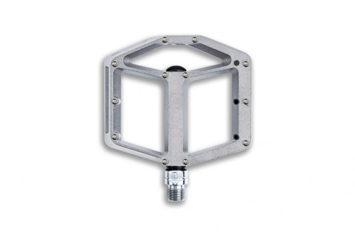 Acid A3-ZP R Flat Fahrrad Pedale silberfarben 
