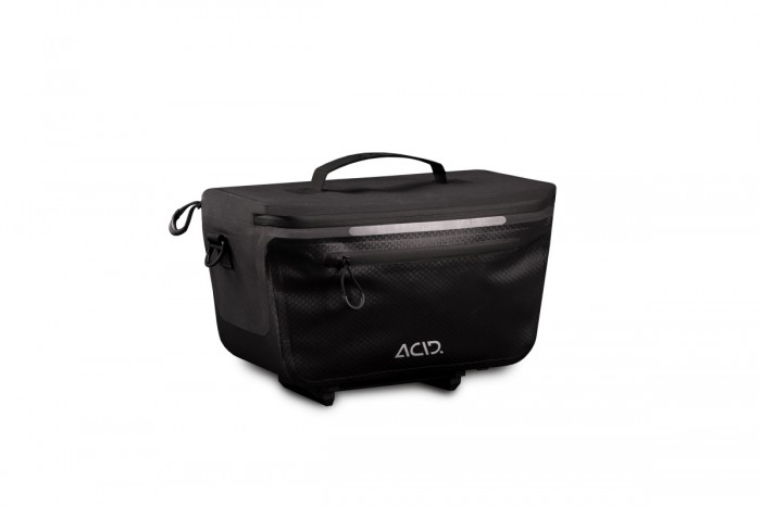 Acid Trunk Pro 10 Fahrrad Gepäckträgertasche schwarz 