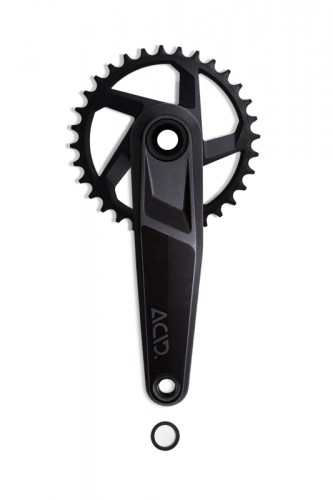 Acid Crank Set MTB Pro Fahrrad Kurbelgarnitur 32T schwarz 