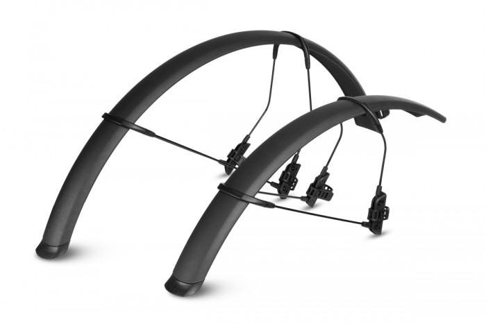 Acid Gravel 28'' Fahrrad Steckschutzblechset schwarz 