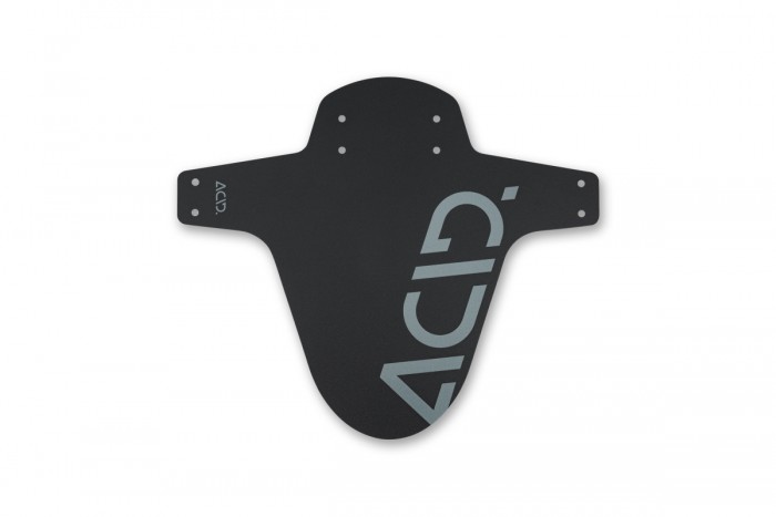 Acid Downhill Mudfender Fahrrad Schutzblech vorne schwarz/grau 