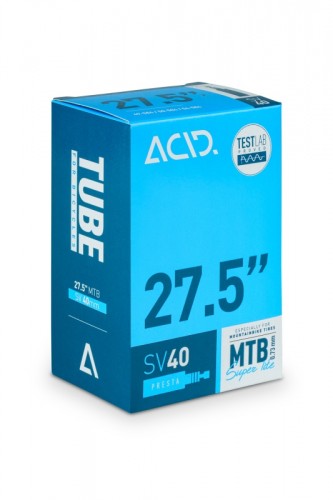Acid 27.5'' MTB Fahrrad Schlauch Super Lite SV 40mm 
