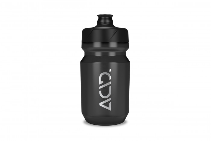 Acid Flow Fahrrad Trinkflasche 0.4L schwarz/silberfarben 