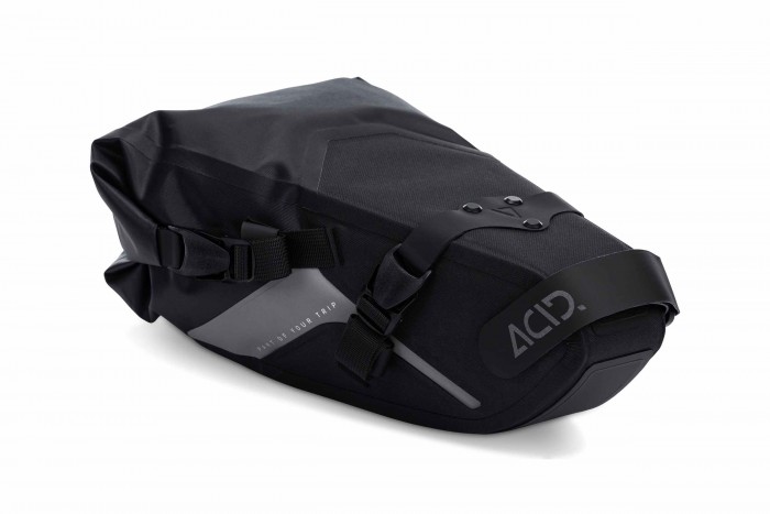 Acid Pack Pro 6 Bikepacker Fahrrad Satteltasche schwarz 