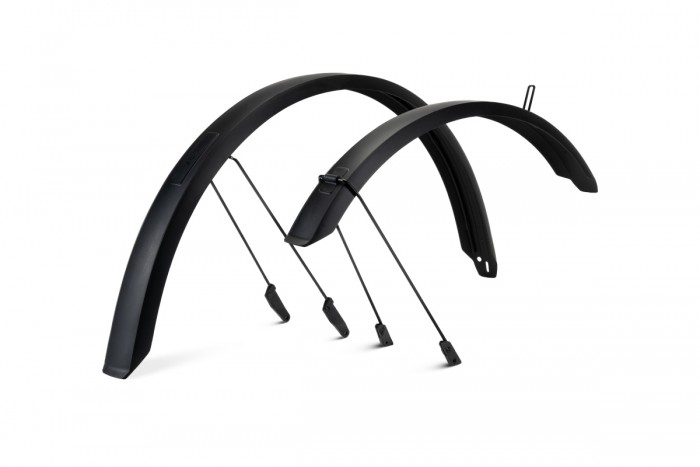 Acid Editor Hybrid 60 28" BB Mount 2.0 Fahrrad Schutzblechset schwarz 