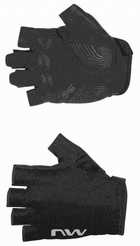 Northwave Active Fahrrad Handschuhe kurz schwarz 2024 