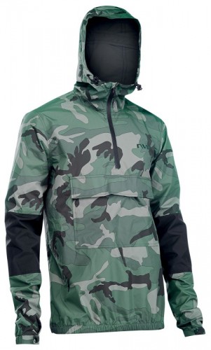 Northwave Adrenalight Fahrrad Wind / Regenjacke camo grün 2023 