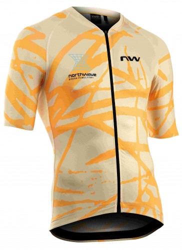 Northwave Blade 2 Fahrrad Trikot kurz gelb 2024 