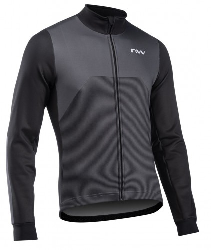Northwave Blade 2 Fahrrad Winterjacke schwarz/grau 2024 