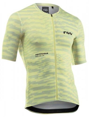 Northwave Blade Fahrrad Trikot kurz grün 2025 
