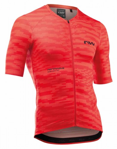 Northwave Blade Fahrrad Trikot kurz rot 2025 