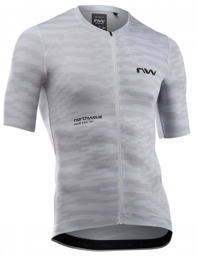 Northwave Blade Fahrrad Trikot kurz light grau 2025 L (50)