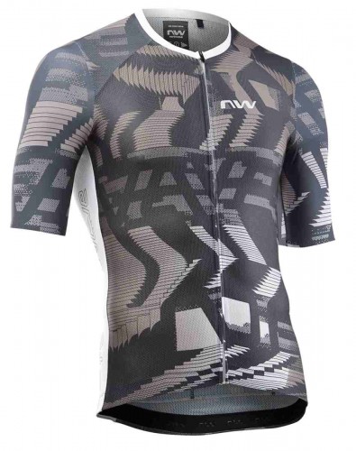 Northwave Blade Air Fahrrad Trikot kurz sandfarben/weiß 2025 