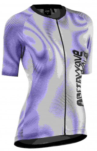 Northwave Blade Doppler Damen Fahrrad Trikot kurz lila 2024 