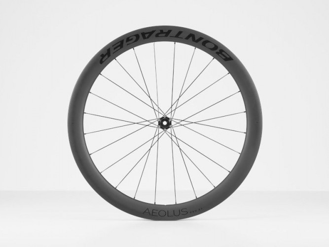 Bontrager Aeolus Pro 51 TLR Disc Carbon Rennrad Vorderrad schwarz 