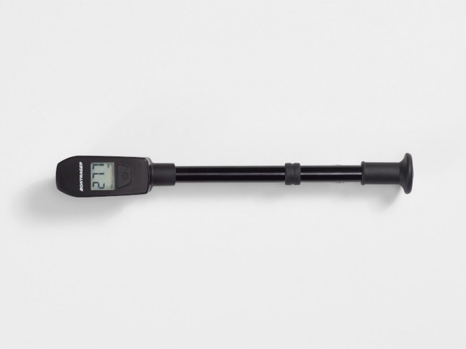 Bontrager Digital Shock Pump Fahrrad Dämpferpumpe schwarz 
