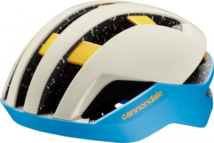 Cannondale Dynam Rennrad Fahrrad Helm weiß/blau 2024 