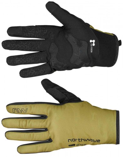 Northwave Fast Pro Gel Winter Fahrradhandschuhe khaki grün 2027 