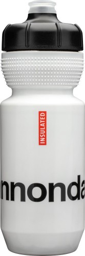 Cannondale Gripper Logo Insulated Thermo Fahrrad Trinkflasche 0.55L weiß 