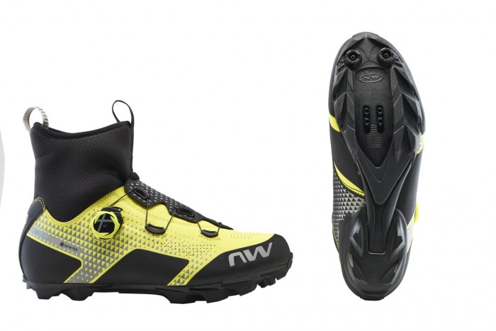Northwave Celsius XC Arctic GTX Winter MTB Fahrrad Schuhe gelb/schwarz 2024 