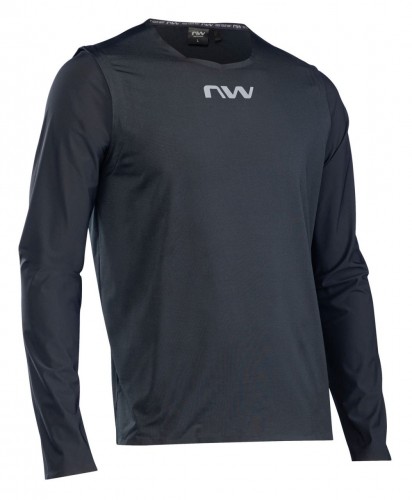Northwave Crew Pro Fahrrad Trikot lang schwarz 2024 