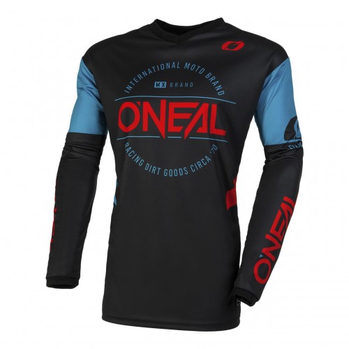O'Neal Element Brand FR Jersey Trikot lang schwarz/blau 2024 Oneal 