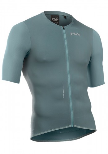 Northwave Essence Fahrrad Trikot kurz grün 2025 