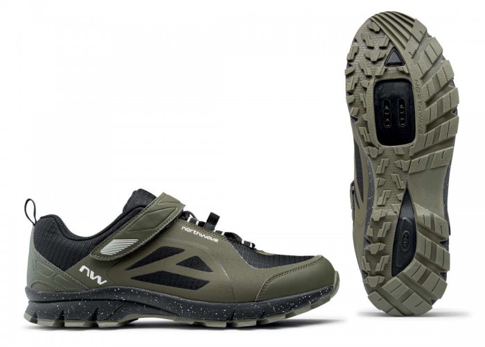 Northwave Escape Evo MTB / Trekking Fahrrad Schuhe grün/schwarz 2023 