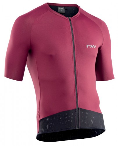 Northwave Essence Fahrrad Trikot kurz rot 2022 