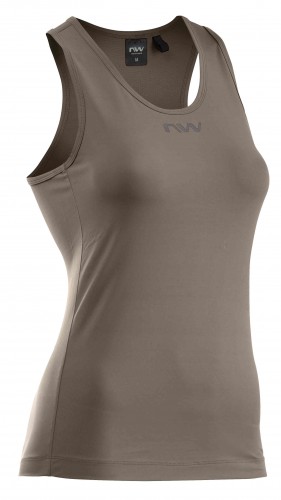 Northwave Essence Tank Damen Fahrrad Trikot kurz sandfarben 2024 