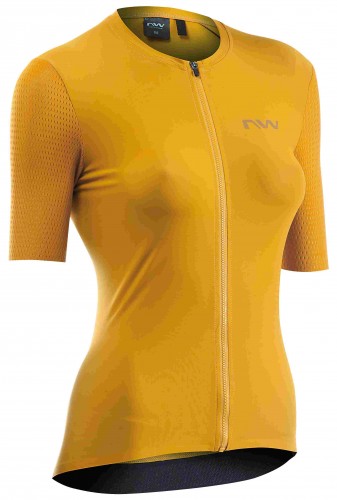 Northwave Extreme 2 Damen Fahrrad Trikot kurz gelb 2024 