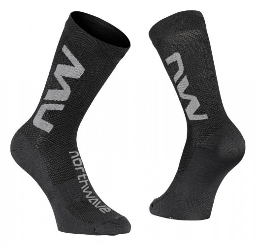 Northwave Extreme Air Fahrrad Socken schwarz/grau 2026 L (44-47)