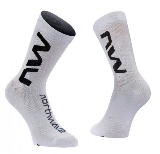 Northwave Extreme Air Fahrrad Socken weiß/schwarz 2024 