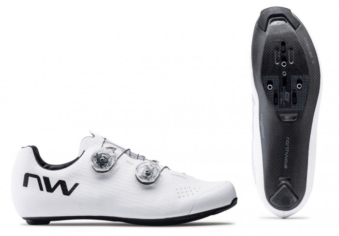 Northwave Extreme Pro 3 Rennrad Fahrrad Schuhe weiß/schwarz 2024 
