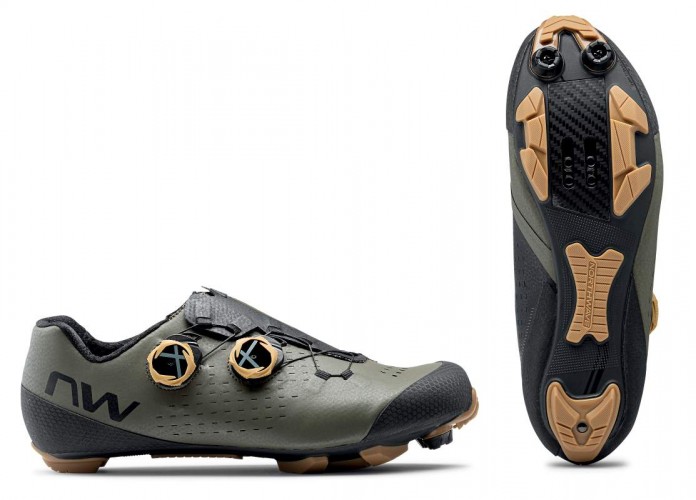 Northwave Extreme XCM 3 MTB Fahrrad Schuhe grün/schwarz 2022 