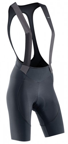 Northwave Fast Damen Fahrrad Trägerhose kurz schwarz 2025 