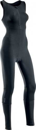 Nortwave Fast Polartec Damen Winter Fahrrad Trägerhose schwarz 2024 